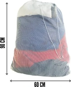 Orange85 Waszak - Groot - XL - 60 X 90 CM - Wit - Treksysteem - Trekbandsluiting - Polyester - Wasnet - Laundry Bag - Voor Kleding 10 Orange85 Waszak - Groot - XL - 60 X 90 CM - Wit - Treksysteem - Trekbandsluiting - Polyester - Wasnet - Laundry Bag - Voor Kleding -Huishoudelijke Benodigdheden 981x1200