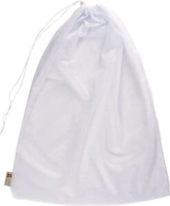 HappyBear | Wasnet | 45cm X 60cm | Afsluitbaar Trekkoord | Mesh Stof | Inhoud - 10-15 Wasbare Luiers