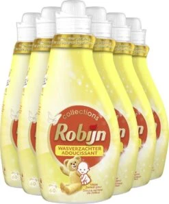 Robijn Collections Zwitsal Wasverzachter - 6 X 60 Wasbeurten - Voordeelverpakking -Huishoudelijke Benodigdheden 996x1200
