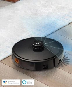 Nordväl HC103 Robotstofzuiger Met LiDAR Laser + WiFi + Dweilfunctie -Huishoudelijke Benodigdheden 996x1200 4